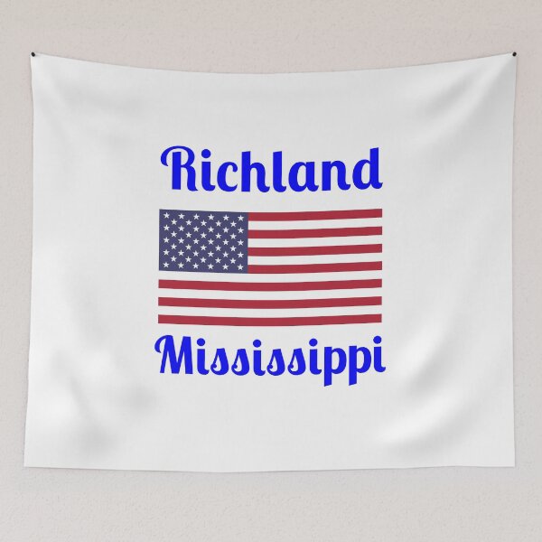 Item preview, Richland Mississippi - Stylish Prints, designed and sold by Fleetwood1994.