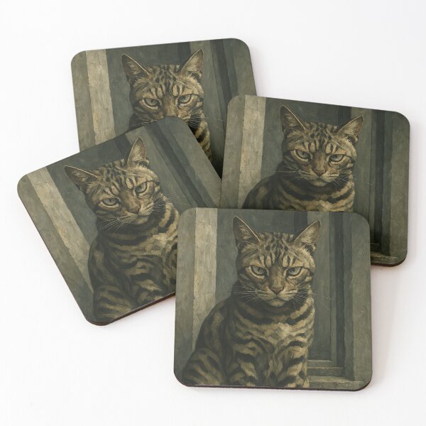 Item preview, Bengal in Weimar Light designed and sold by LesChatsArt.