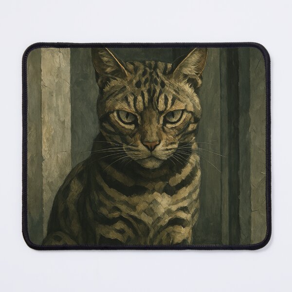 Item preview, Bengal in Weimar Light designed and sold by LesChatsArt.