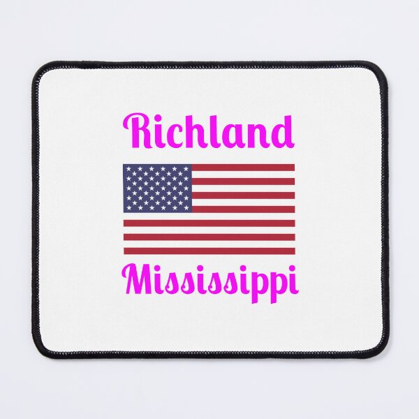 Item preview, Richland Mississippi - Stylish Prints, designed and sold by Fleetwood1994.