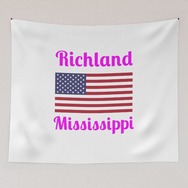 Item preview, Richland Mississippi - Stylish Prints, designed and sold by Fleetwood1994.