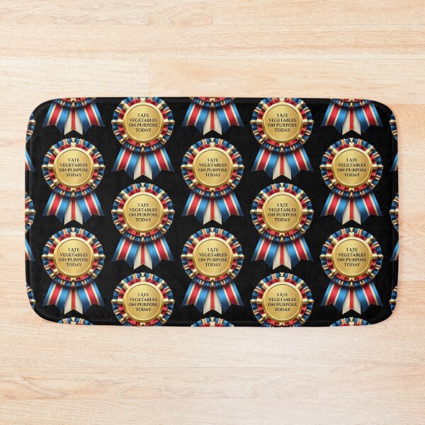 Item preview, RIBBON:  I Ate Vegetables On Purpose Today - funny awards achievements designed and sold by DesignsFromTW-S.