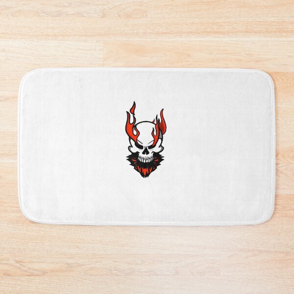 Item preview, Skull and flames  designed and sold by Gav-lart.