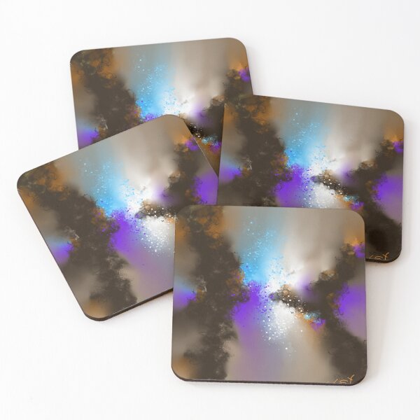 Item preview, Deliverance - Purple Blue Abstract designed and sold by Joey Santiago.
