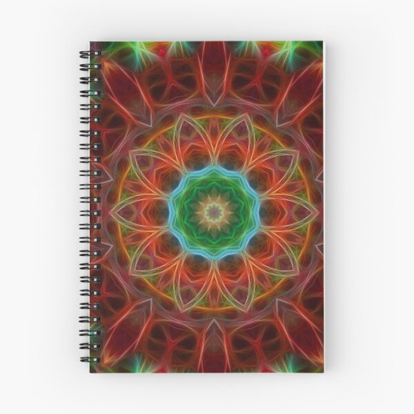 Item preview, Red Green Kaleidoscope 318 designed and sold by bloomingvine.