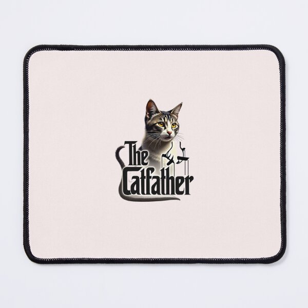 Item preview, The Catfather Father Of Cats Funny Cat Dad designed and sold by goingoncetwice.