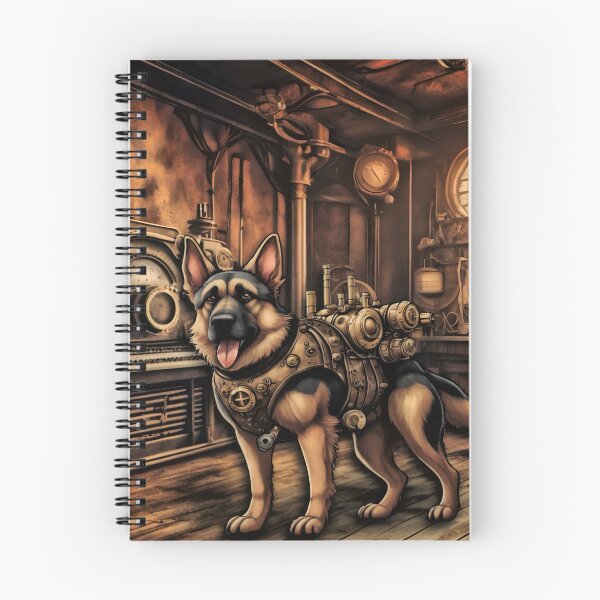 Item preview, German Shepherd Steampunk  designed and sold by NikkiBear67.