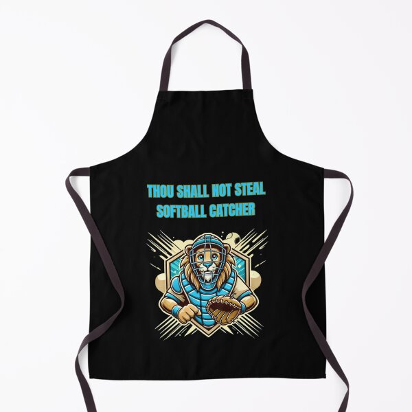 Item preview, Thou Shall Not Steal Softball Catcher designed and sold by TrendsLook.