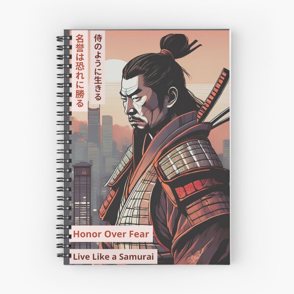 Item preview, Modern Samurai Honor Over Fear Live Like a Samurai Urban Style Ronin designed and sold by ElixirCraft.