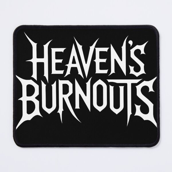 Item preview, Heaven’s Burnouts Metal Band Logo – Gothic Rock Emblem T-Shirt designed and sold by AP_1979.