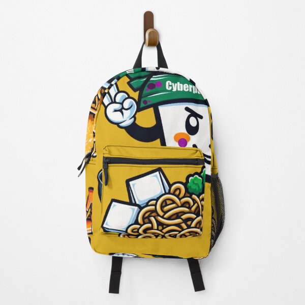 Item preview, Cyberpunk Zombie Noodle Mascot | A hilarious combination of dark art and food! designed and sold by Thaivi Design.