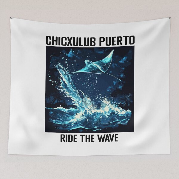 Item preview, Chicxulub Puerto (con letras negras) designed and sold by VelvetRoom.