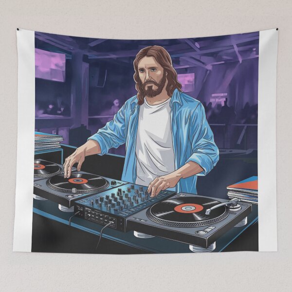 Item preview, JESUS DJ:  GOD DJ designed and sold by Obinne.