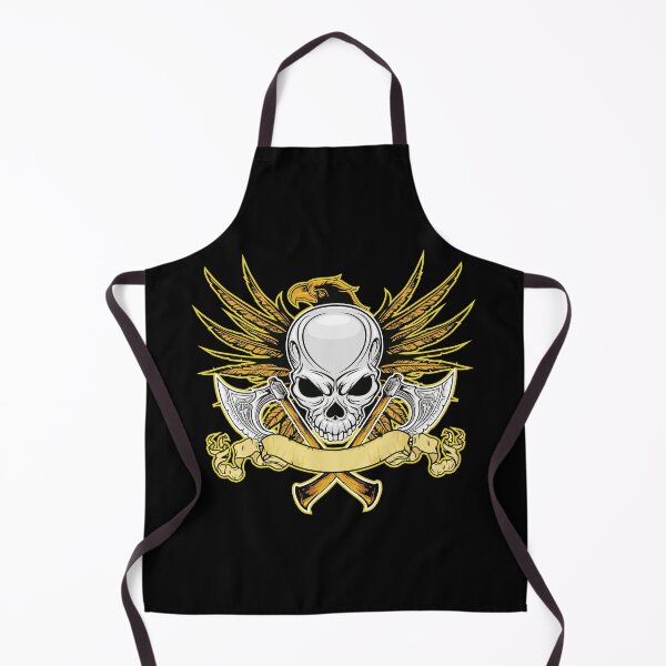 Item preview, skull with cross axe with eagle designed and sold by ak7sailor.