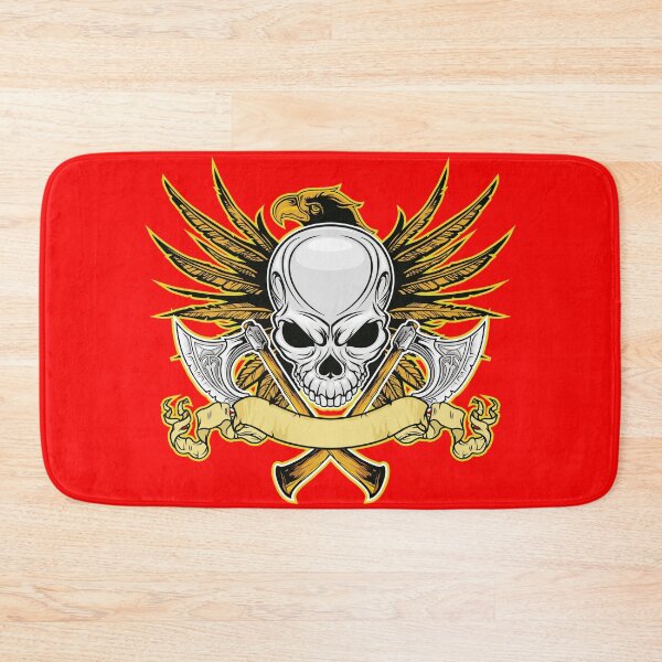 Item preview, skull with cross axe with eagle designed and sold by ak7sailor.