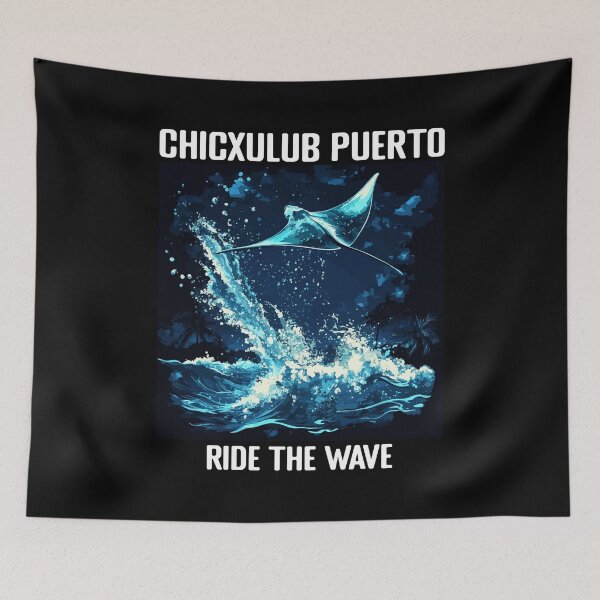 Item preview, Chicxulub Puerto (con letras blancas) designed and sold by VelvetRoom.