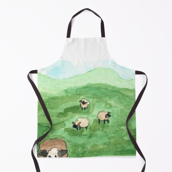 Item preview, Sheep on the Spring Hills designed and sold by JustPlainFfun.