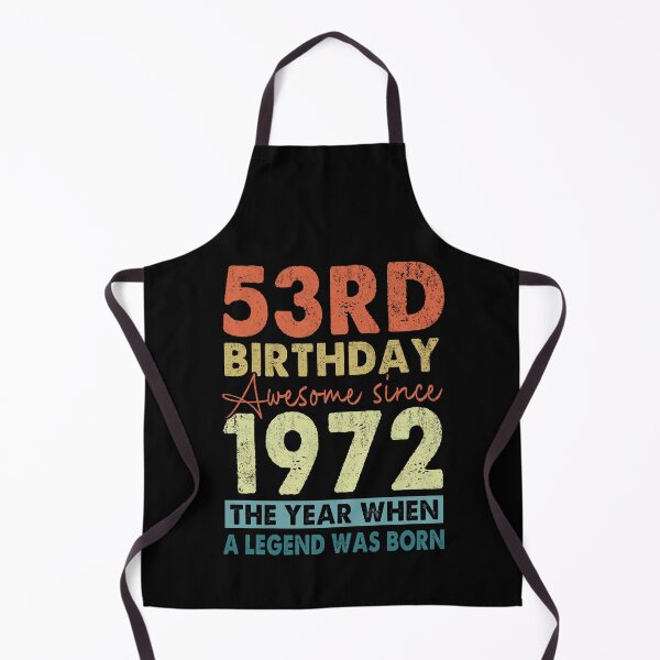 Item preview, 53 Year Old Gifts Vintage 1972 Limited Edition 53rd Birthday designed and sold by FernaRoje.