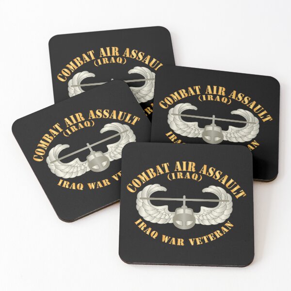 Item preview, Army - Combat Air Assault - Iraq War Veteran X 300 designed and sold by Military Insignia Products.