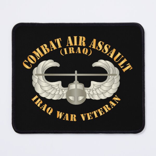 Item preview, Army - Combat Air Assault - Iraq War Veteran X 300 designed and sold by Military Insignia Products.