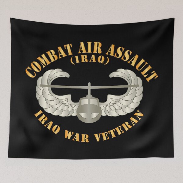 Item preview, Army - Combat Air Assault - Iraq War Veteran X 300 designed and sold by Military Insignia Products.