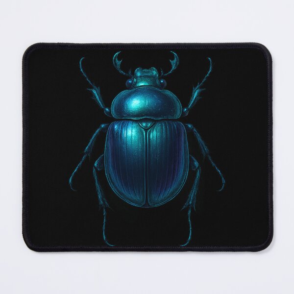 Item preview, Iridescent metallic scarab beetle in fluorescent colors designed and sold by MKvision.