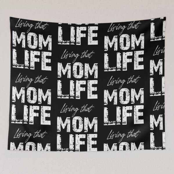 Item preview, Living That MOM LIFE – Bold, Stylish Motherhood Statement designed and sold by FaeryNuff.