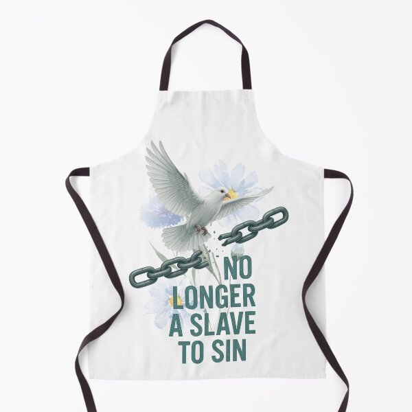 Item preview, No Longer a Slave to Sin, Dove Breaking Chain Art designed and sold by Faithloveshop.