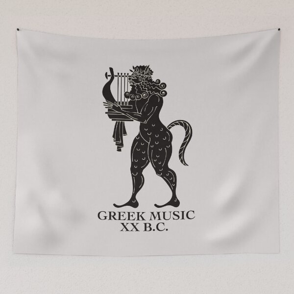 Item preview, Greek god playing Music, antique arte from Greece . designed and sold by paulo silveira.