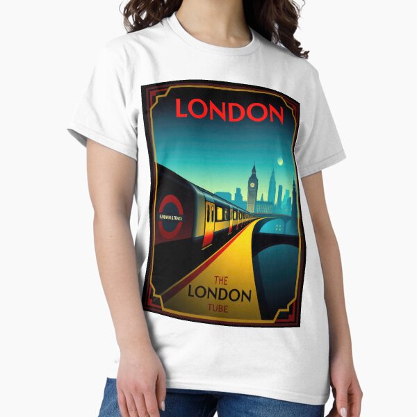 Vista previa del artículo con la obra «Metro de Londres», diseñado y vendido por DigiBino.