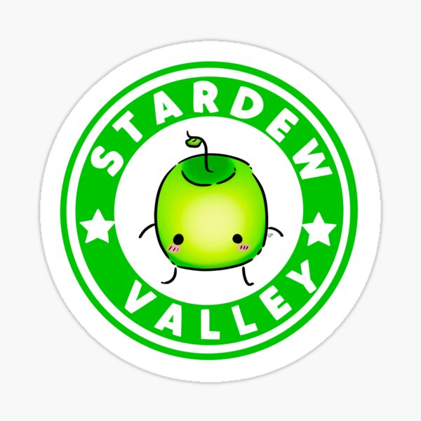 Aperçu de l'œuvre Junimo, ami de Starbucks, Stardew Valley créée et vendue par madameelvirah.