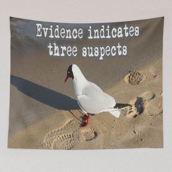 Item preview, Beach Crime Scene designed and sold by Surreallytee.