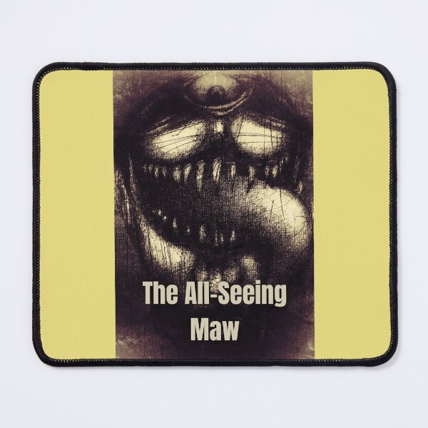 Item preview, The All-Seeing Maw – Surreal Portrait of Endless Hunger designed and sold by Anomaly Effect.