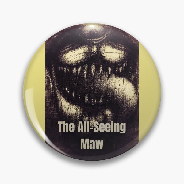Item preview, The All-Seeing Maw – Surreal Portrait of Endless Hunger designed and sold by Anomaly Effect.