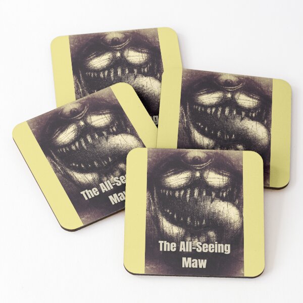 Item preview, The All-Seeing Maw – Surreal Portrait of Endless Hunger designed and sold by Anomaly Effect.