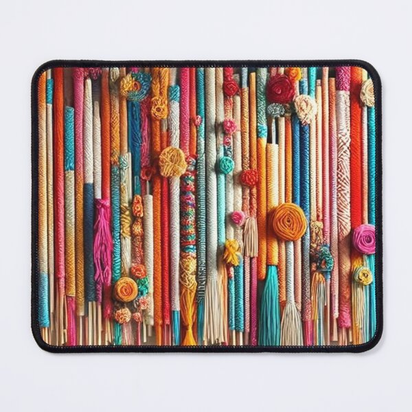 Item preview, Colorful Tassel Vibes – Vibrant Boho Chic Pattern Design designed and sold by ZoyaSav.
