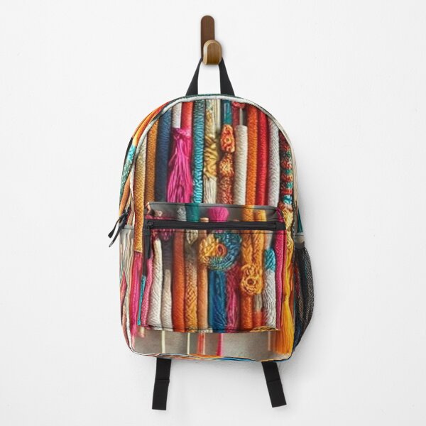 Item preview, Colorful Tassel Vibes – Vibrant Boho Chic Pattern Design designed and sold by ZoyaSav.