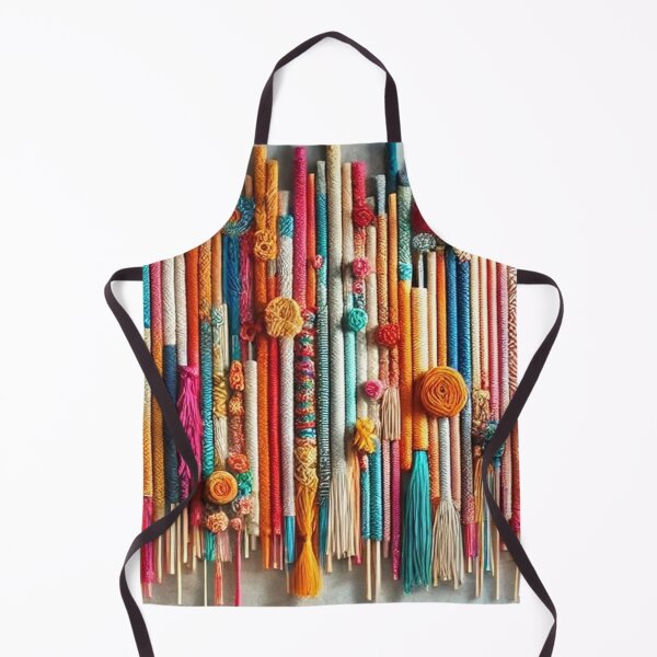 Item preview, Colorful Tassel Vibes – Vibrant Boho Chic Pattern Design designed and sold by ZoyaSav.