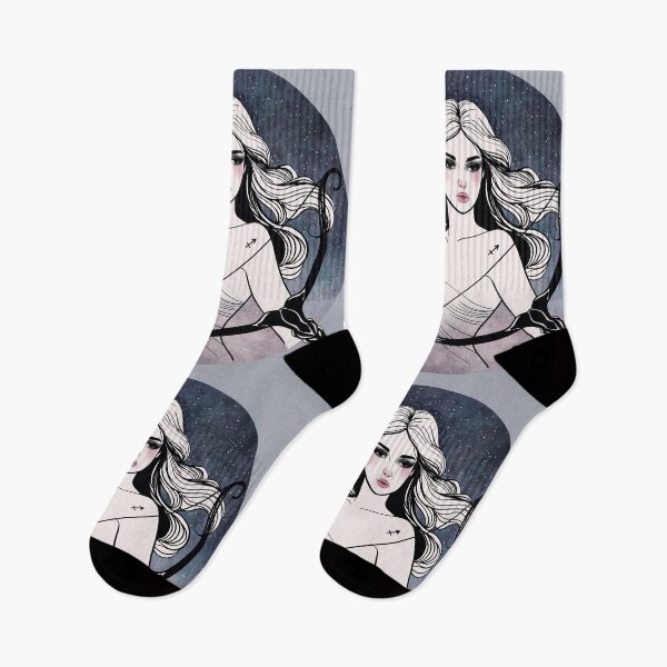 Item preview, Sierra the Sagittarius - Moonlit Gray designed and sold by MaryAura.