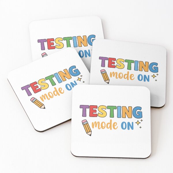 Item preview, Testing Mode ON Fun Rainbow Pencil Exam Day designed and sold by Alex Songs.