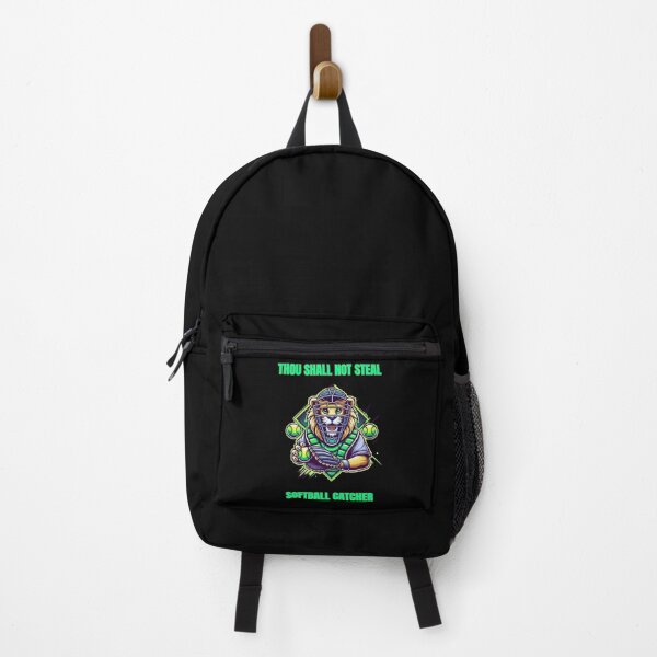 Item preview, Thou Shall Not Steal Softball Catcher designed and sold by TrendsLook.
