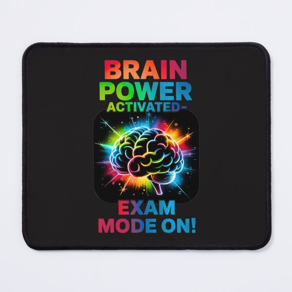 Item preview, Brain Power Activated, Exam Mode On! Unlock Your Potential And Ace Your Test! designed and sold by elynne9.