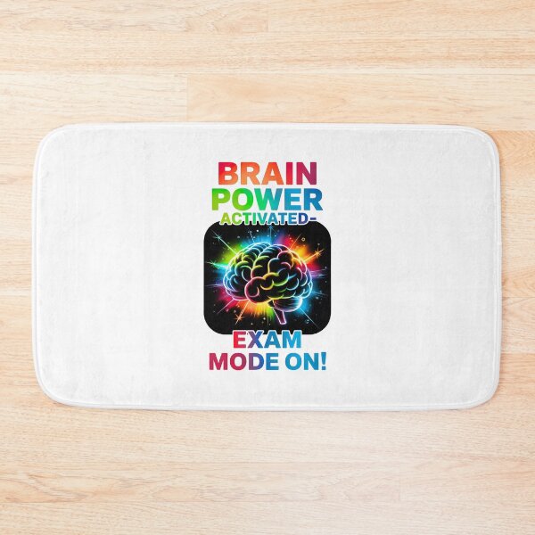 Item preview, Brain Power Activated, Exam Mode On! Unlock Your Potential And Ace Your Test! designed and sold by elynne9.