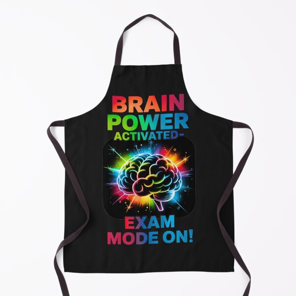 Item preview, Brain Power Activated, Exam Mode On! Unlock Your Potential And Ace Your Test! designed and sold by elynne9.
