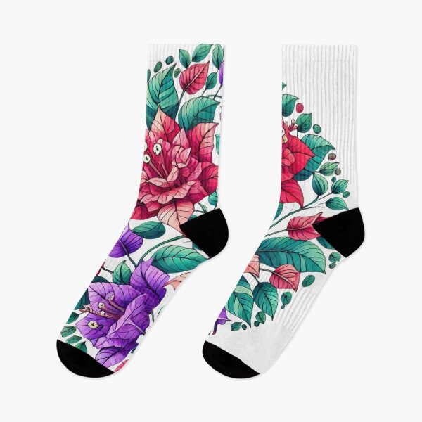 Item preview, Bougainvillea Flower Mandala Motif – Vibrant AI Work for Beach Lovers & Travel-Inspired Clothing & Accessories designed and sold by knalpot-design.