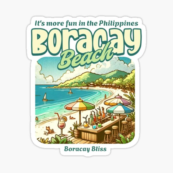 Item preview, Boracay Island designed and sold by GraphicMondaze.