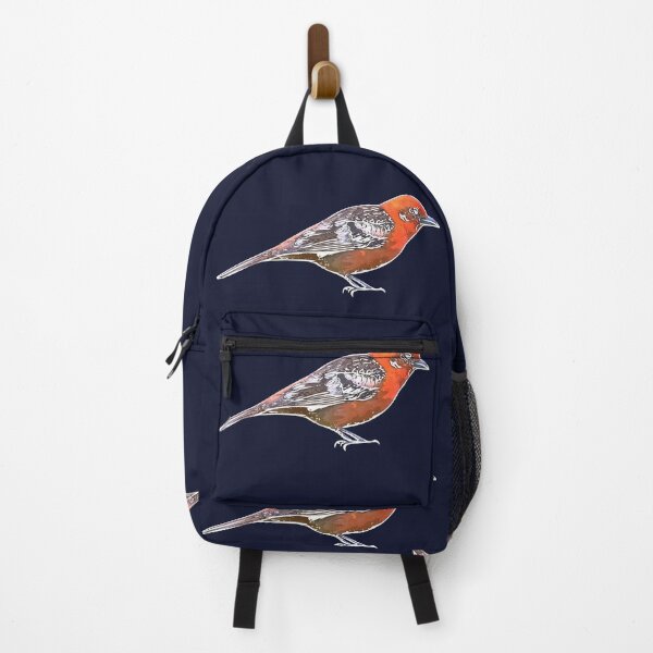 Item preview, Flame-colored Tanager White Alternate Design  designed and sold by designsasstultd.