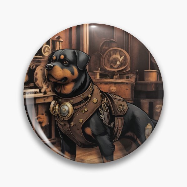 Item preview, Rottweiler Steampunk designed and sold by NikkiBear67.