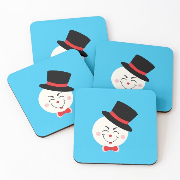 Item preview, snowman with red hat, The cartoon portrays smile, designed and sold by Wunnipaogtun.