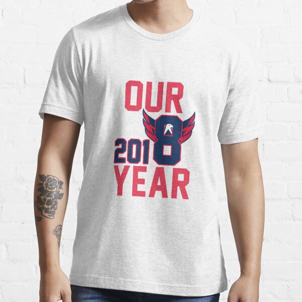 Alexander Ovechkin Washington Capitals Stanley Cup Champions 2018 Our Year  Essential T-Shirt for Sale by TyroDesign